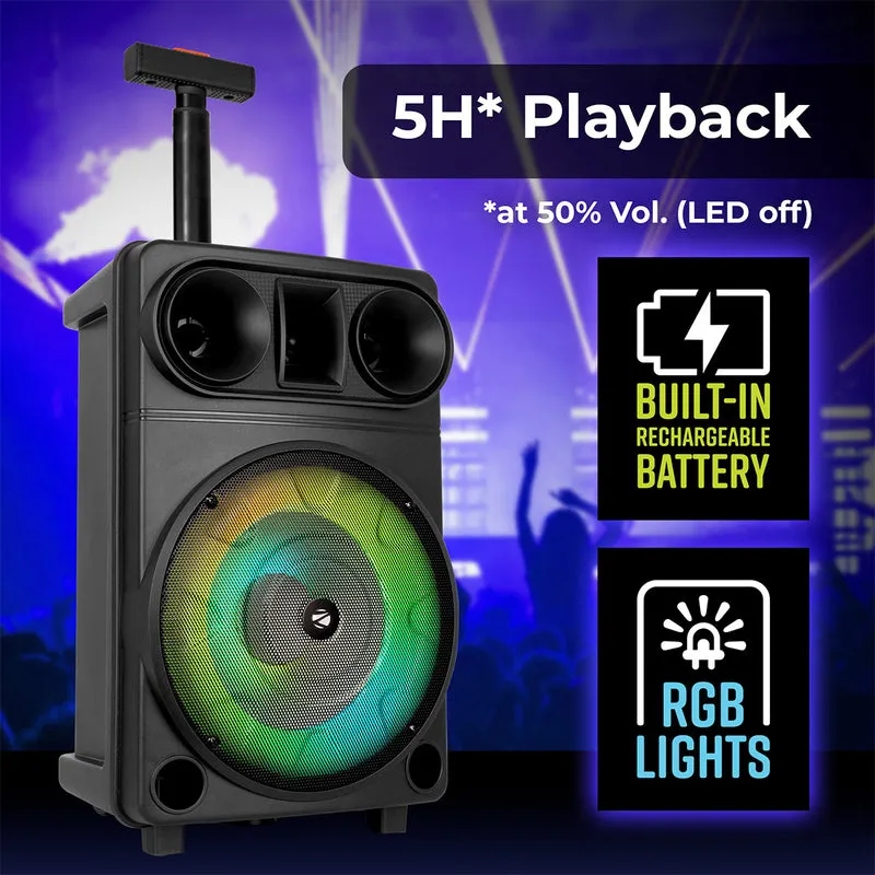 Zebronics Bluetooth Speaker with wireless Mic Thump 150 view 6